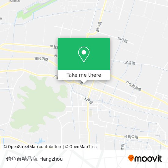 钓鱼台精品店 map