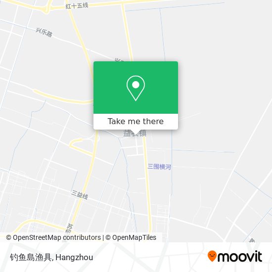 钓鱼島渔具 map