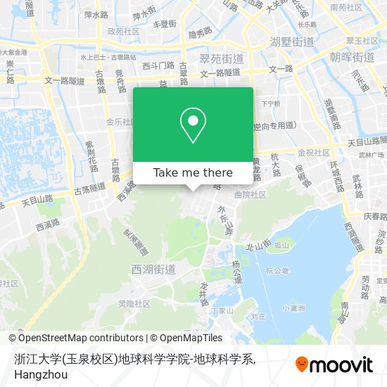 浙江大学(玉泉校区)地球科学学院-地球科学系 map