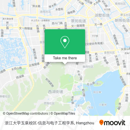浙江大学玉泉校区-信息与电子工程学系 map