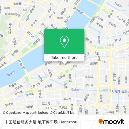中国通信服务大厦-地下停车场 map