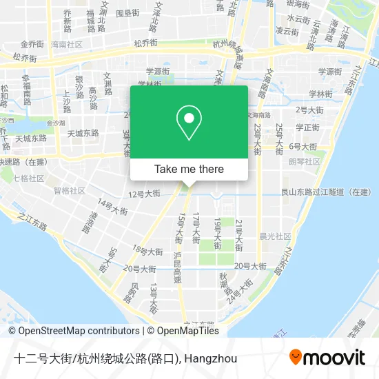 十二号大街/杭州绕城公路(路口) map