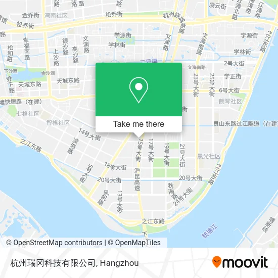 杭州瑞冈科技有限公司 map