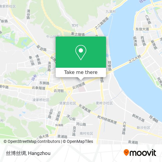 丝博丝绸 map
