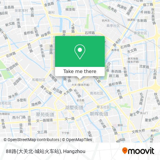 88路(大关北-城站火车站) map