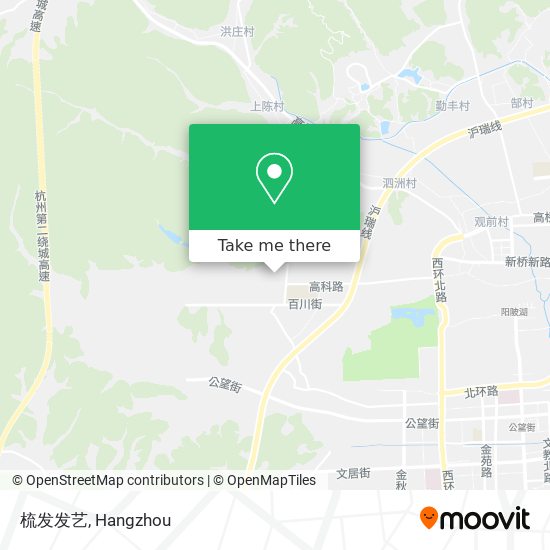 梳发发艺 map