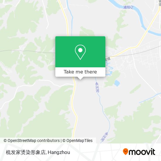 梳发家烫染形象店 map