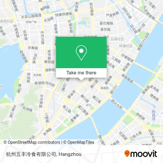 杭州五丰冷食有限公司 map