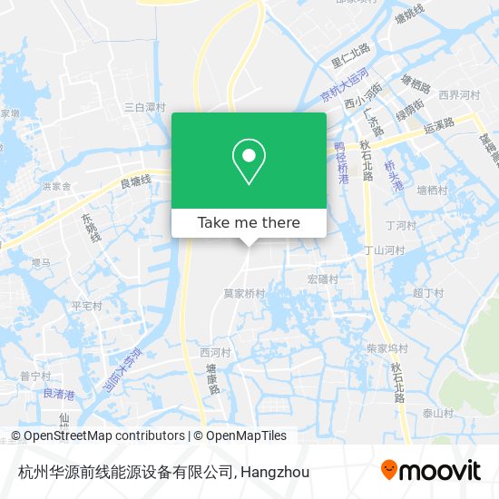 杭州华源前线能源设备有限公司 map