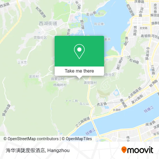 海华满陇度假酒店 map