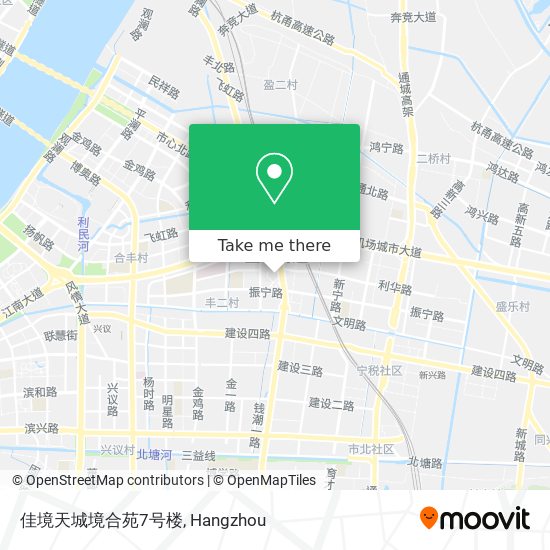 佳境天城境合苑7号楼 map