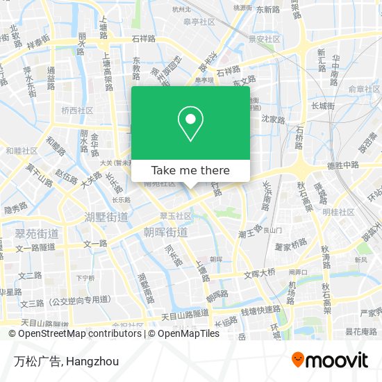 万松广告 map
