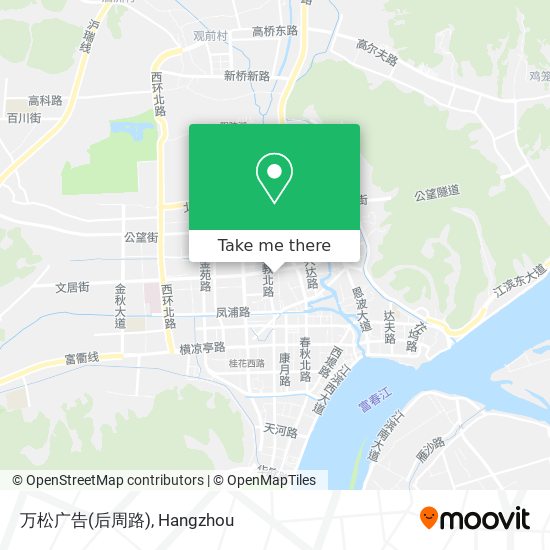 万松广告(后周路) map