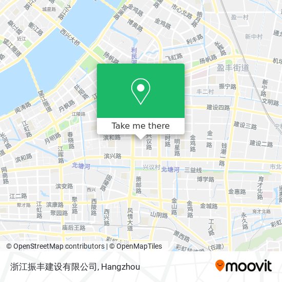 浙江振丰建设有限公司 map