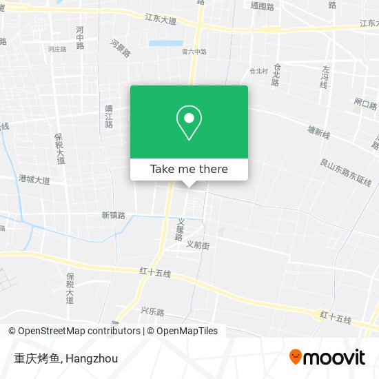 重庆烤鱼 map