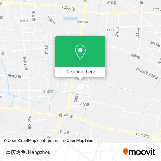 重庆烤鱼 map