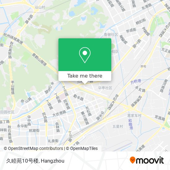 久睦苑10号楼 map