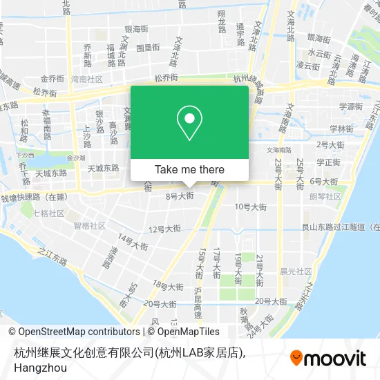 杭州继展文化创意有限公司(杭州LAB家居店) map