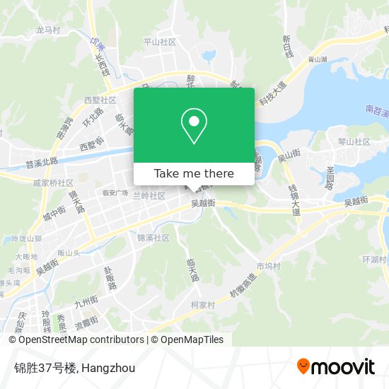 锦胜37号楼 map