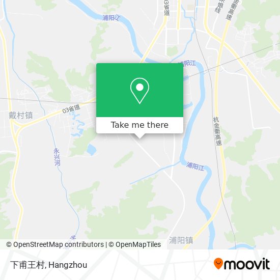 下甫王村 map