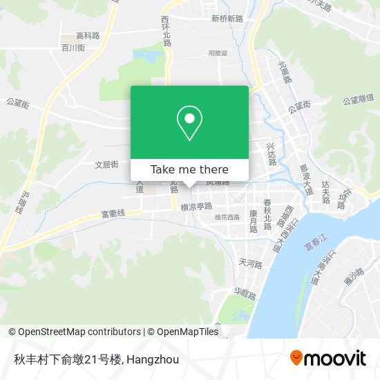 秋丰村下俞墩21号楼 map