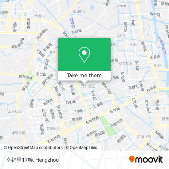 幸福里17幢 map
