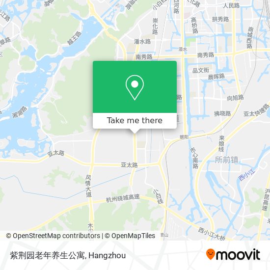 紫荆园老年养生公寓 map