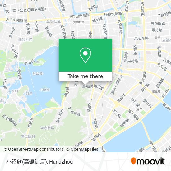 小绍欣(高银街店) map
