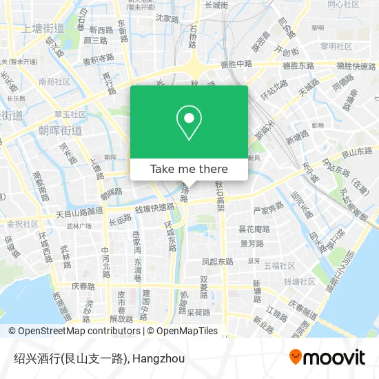 绍兴酒行(艮山支一路) map