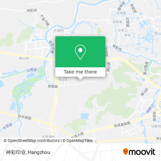 神彩印业 map