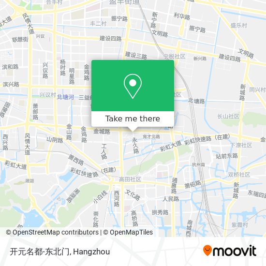 开元名都-东北门 map