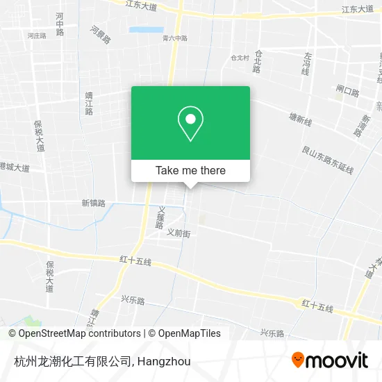 杭州龙潮化工有限公司 map