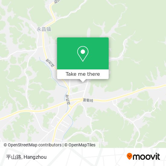平山路 map