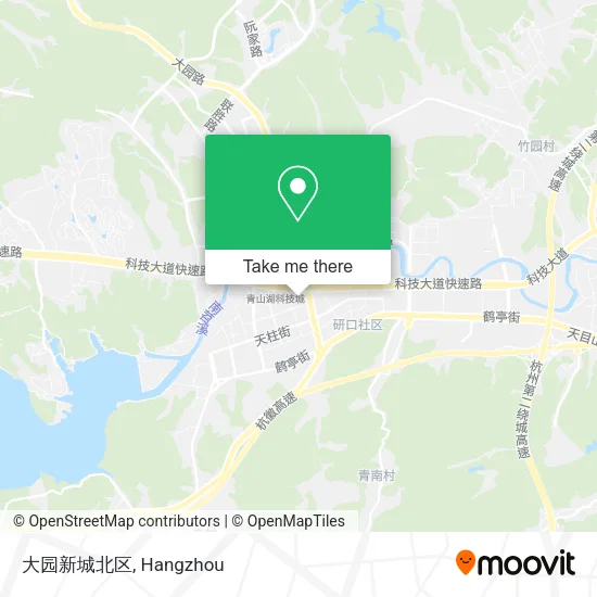 大园新城北区 map