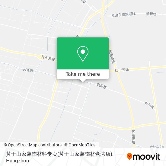 莫干山家装饰材料专卖(莫干山家装饰材党湾店) map