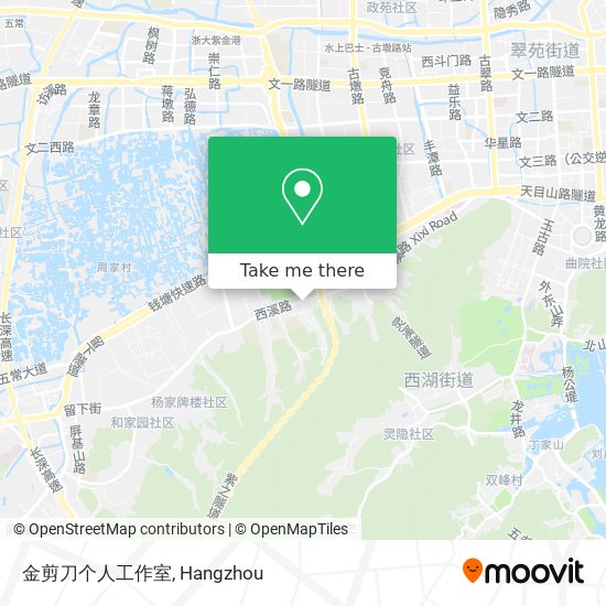 金剪刀个人工作室 map