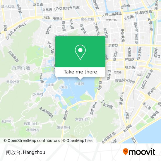 闲放台 map