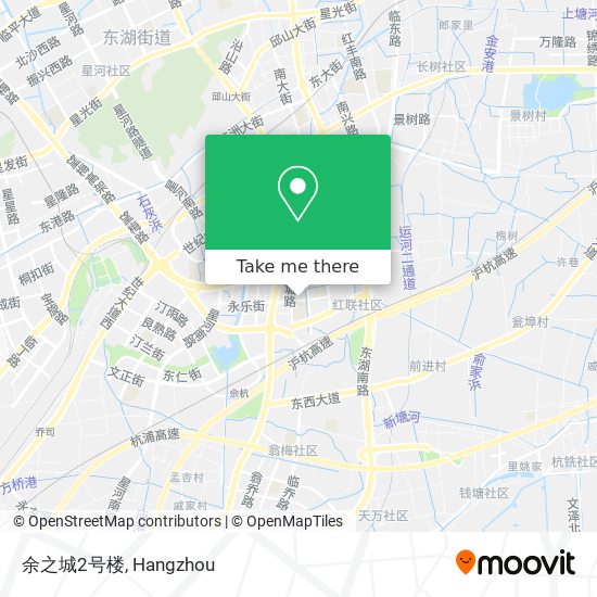 余之城2号楼 map
