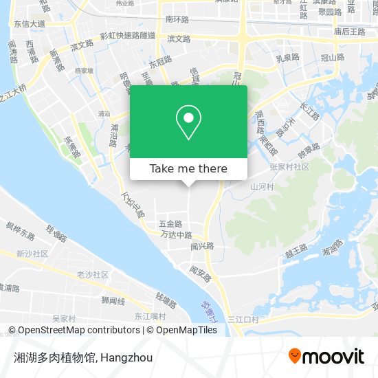 湘湖多肉植物馆 map