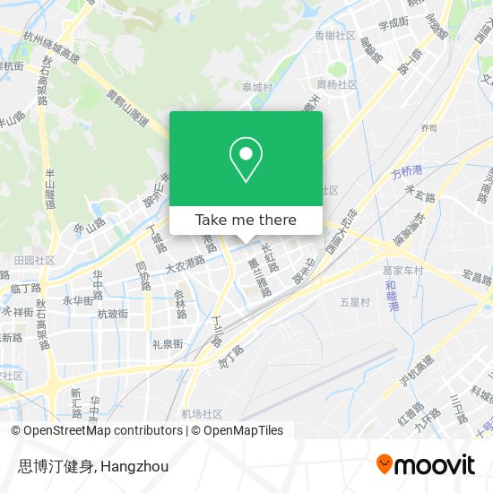 思博汀健身 map