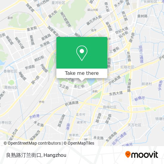 良熟路汀兰街口 map