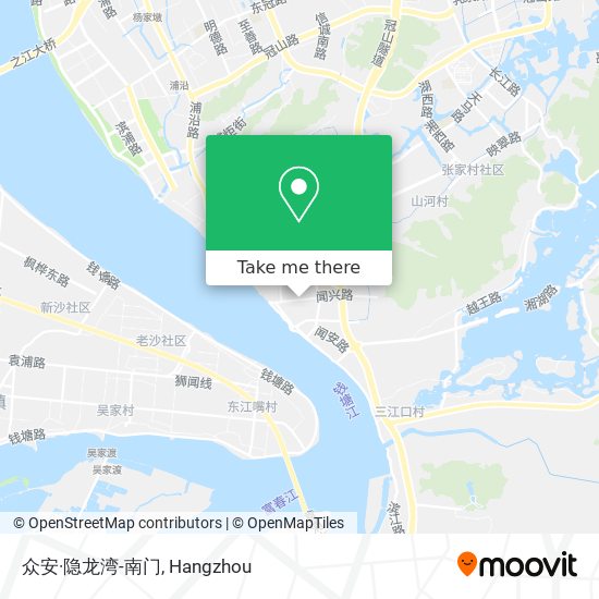 众安·隐龙湾-南门 map