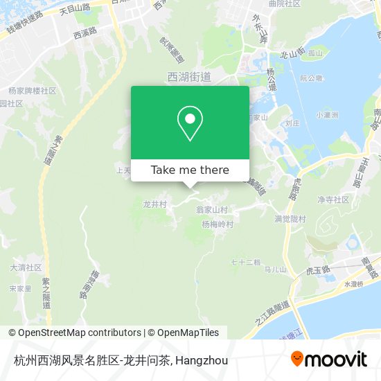 杭州西湖风景名胜区-龙井问茶 map