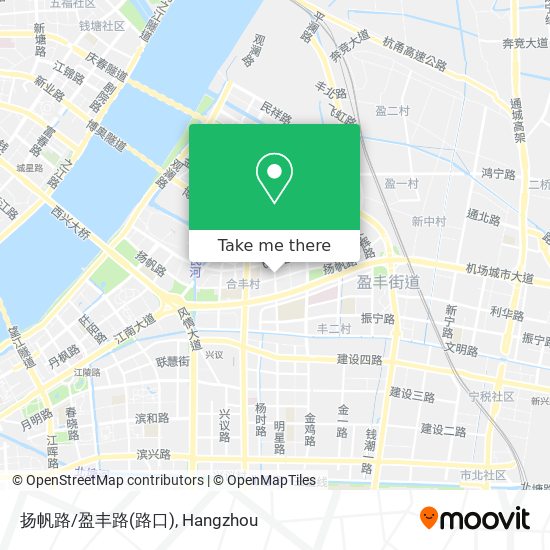 扬帆路/盈丰路(路口) map