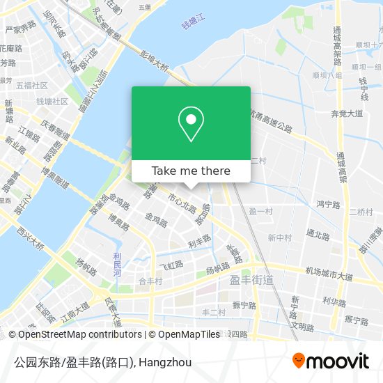 公园东路/盈丰路(路口) map