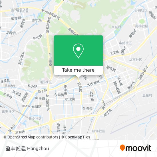 盈丰货运 map