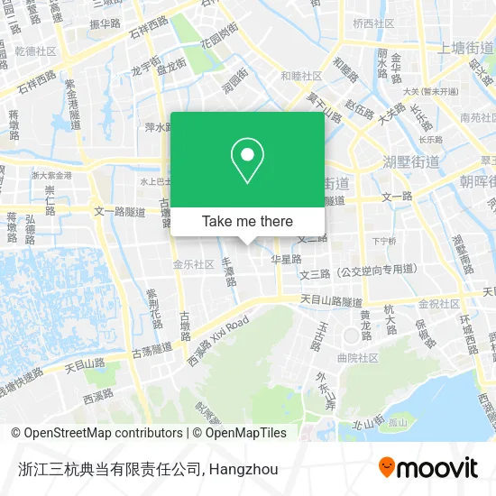 浙江三杭典当有限责任公司 map