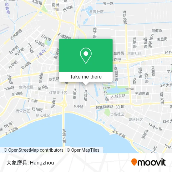 大象磨具 map