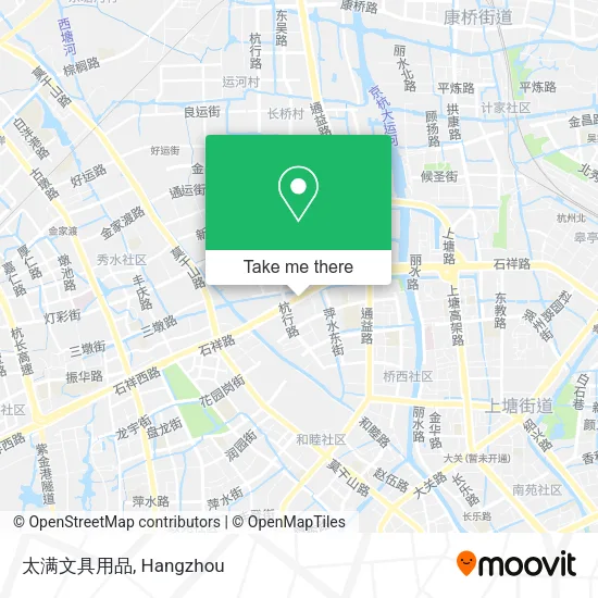 太满文具用品 map