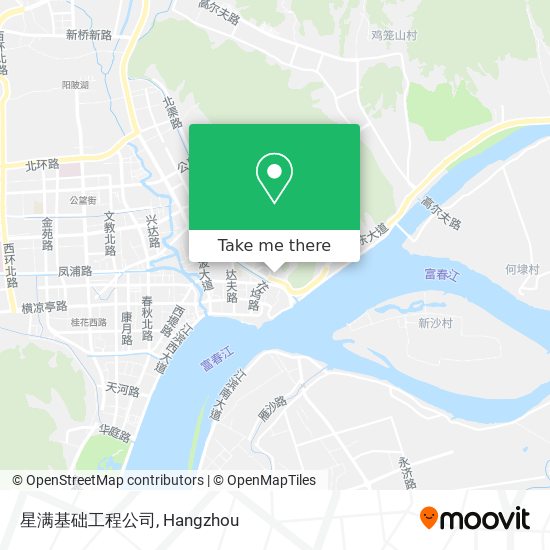 星满基础工程公司 map